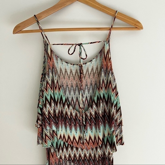 Minty Maxi Dress Spaghetti Straps Small - Picture 5 of 10